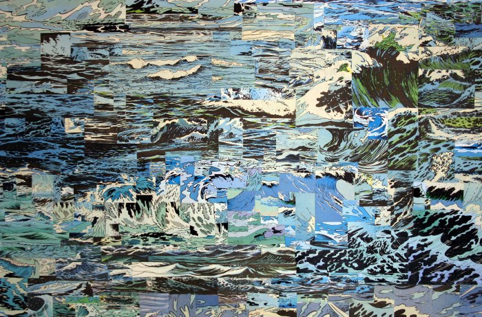 "The Broken Sea". Detalj