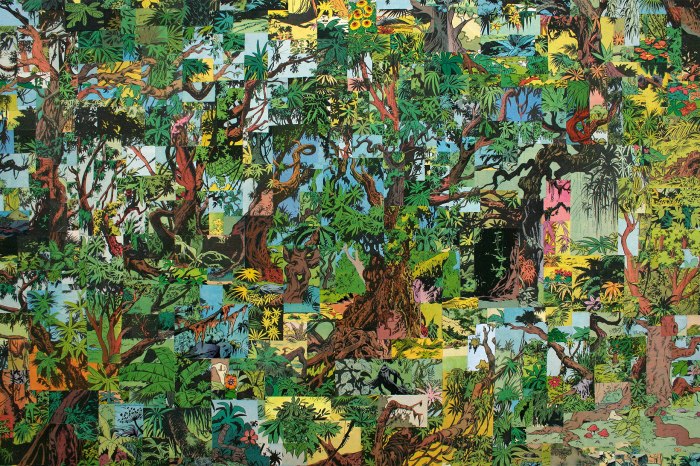 “Creaking Trees, Groaning”. Detalj